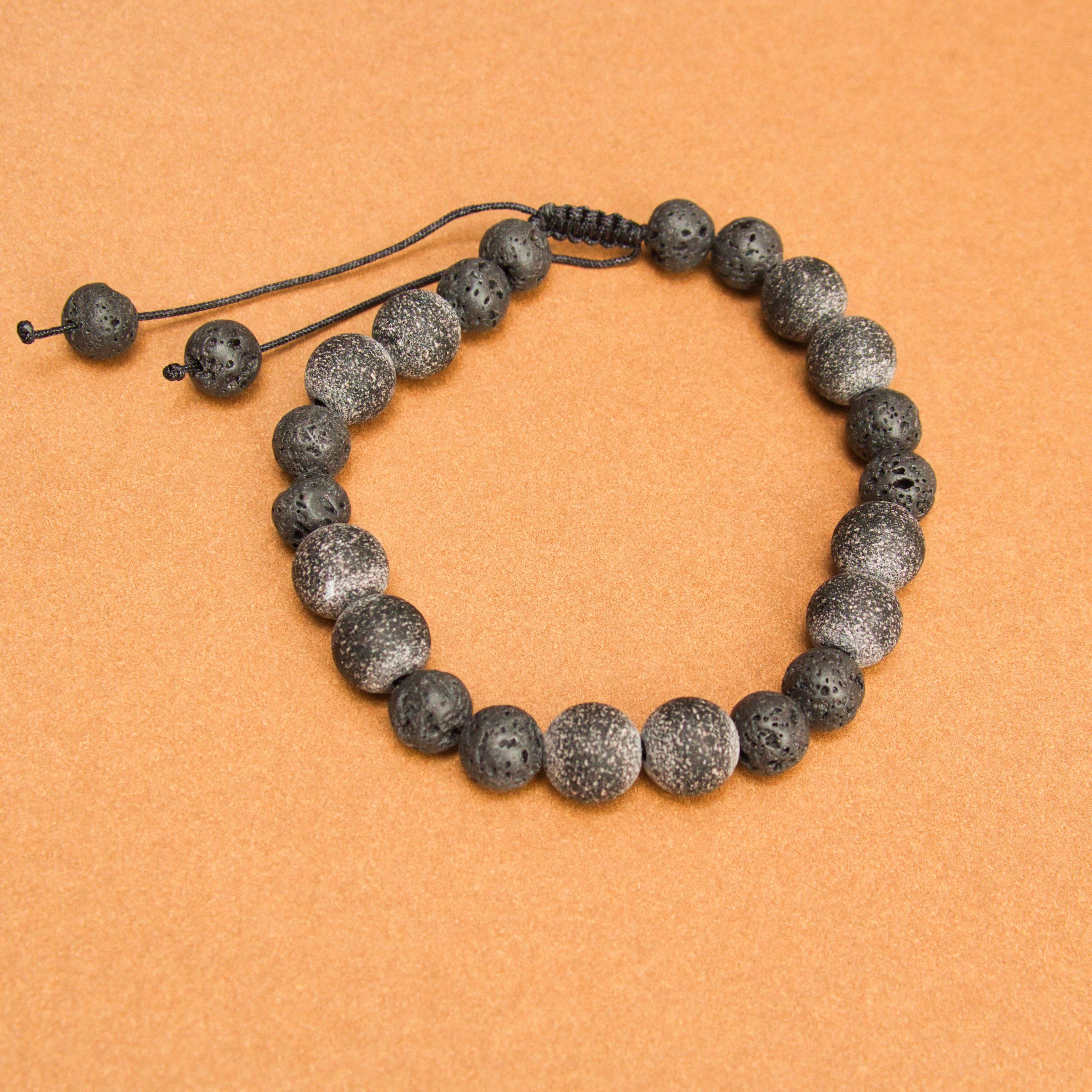 Pulsera Ónix y Volc