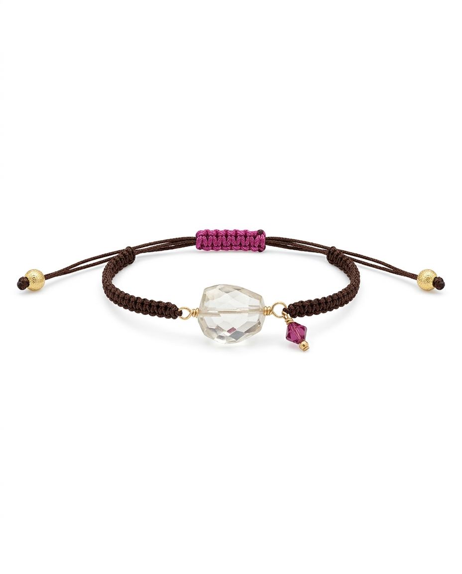 Pulsera Citrino Cierre color