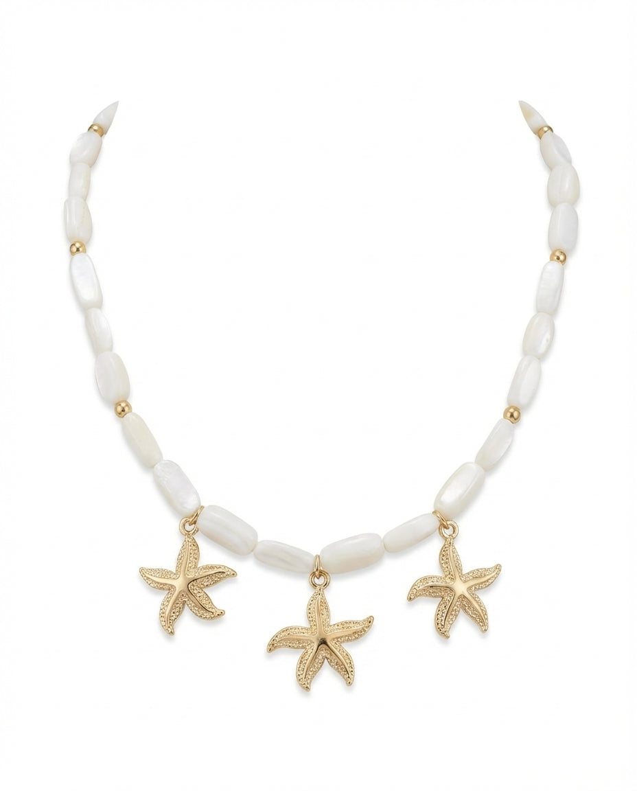 Collar Nácar Estrella de Mar