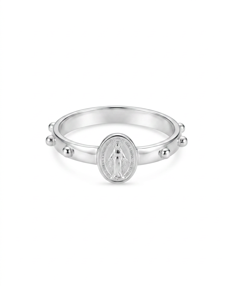 Anillo Denario Virgen