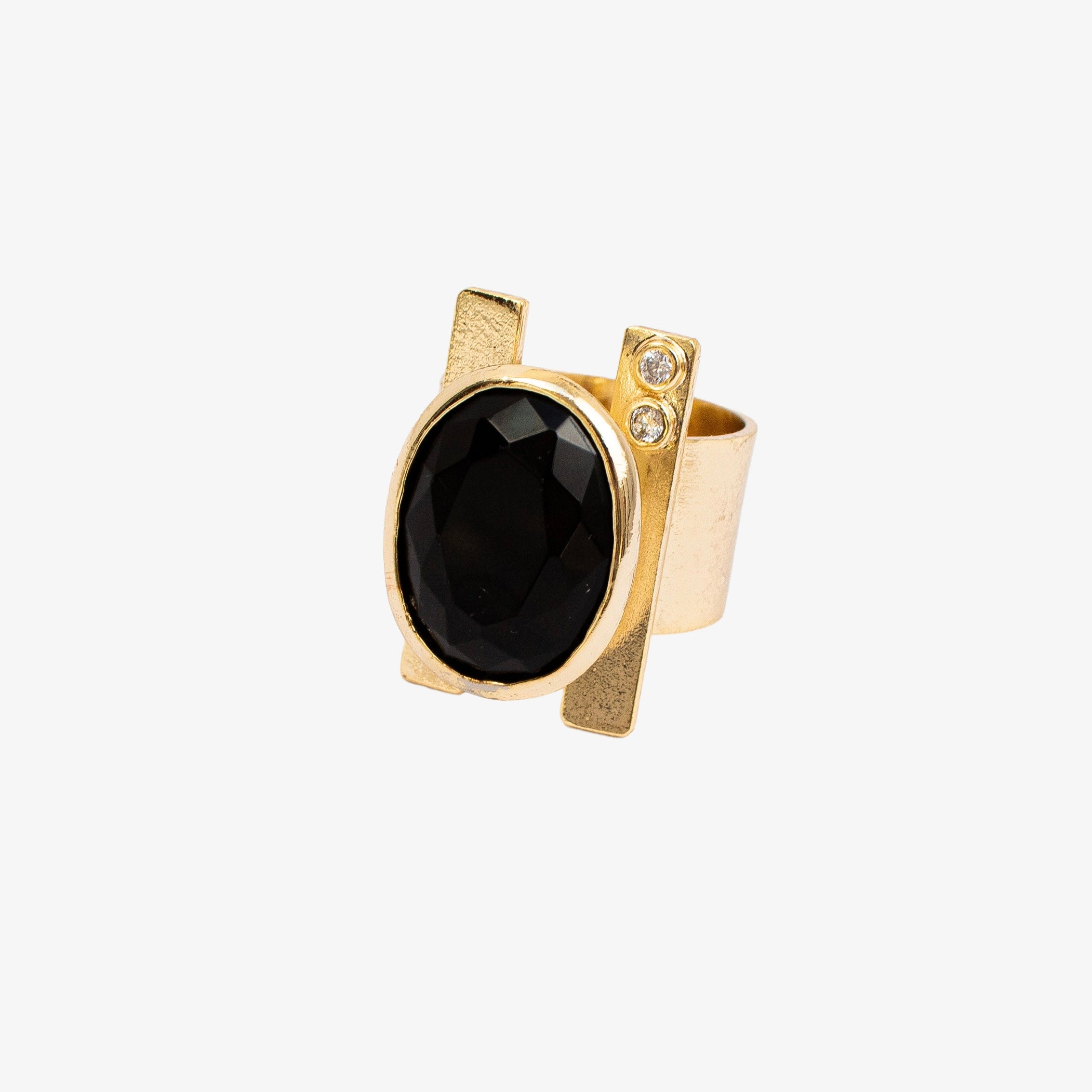 Anillo Circonita Negro