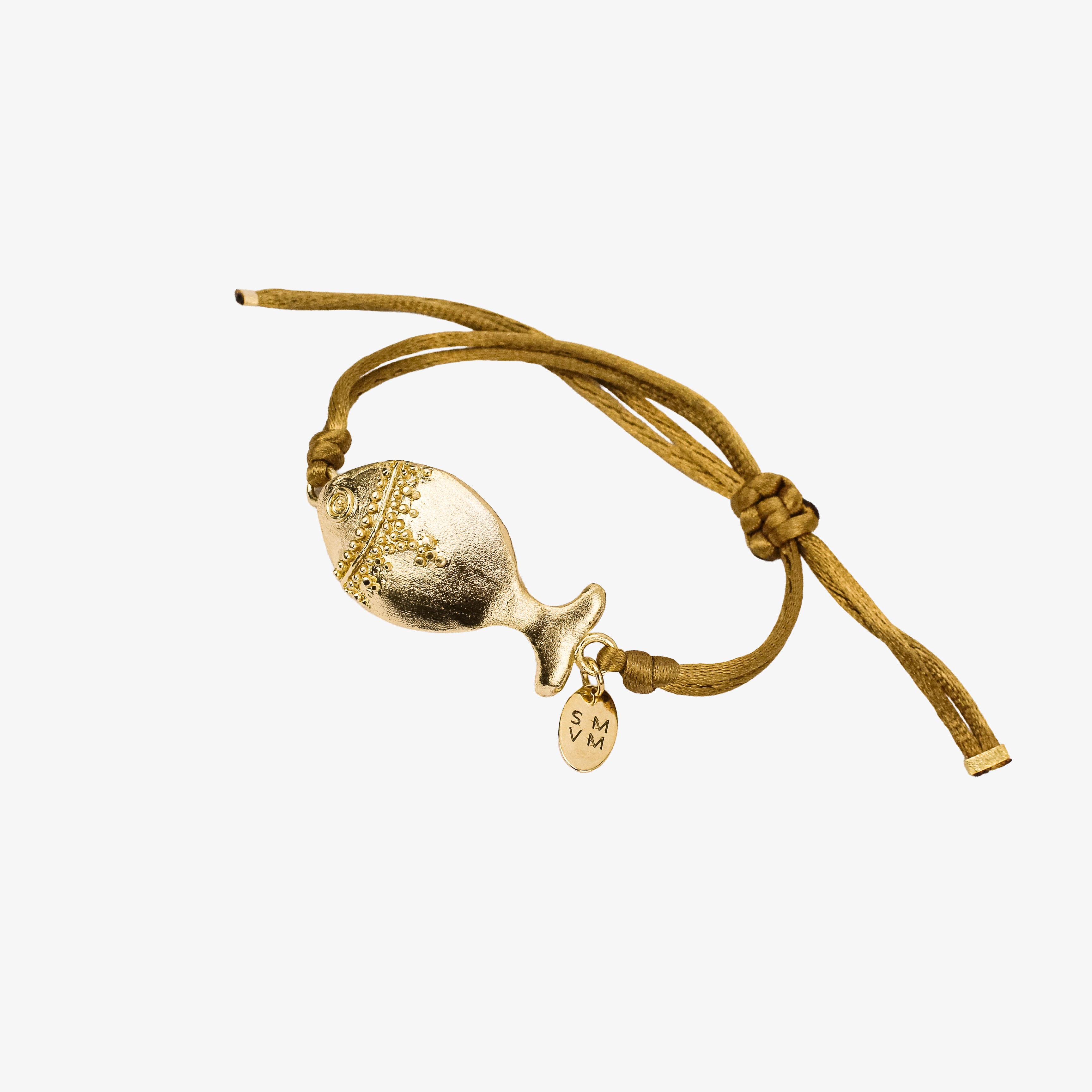 Pulsera Pez Aqua Oro