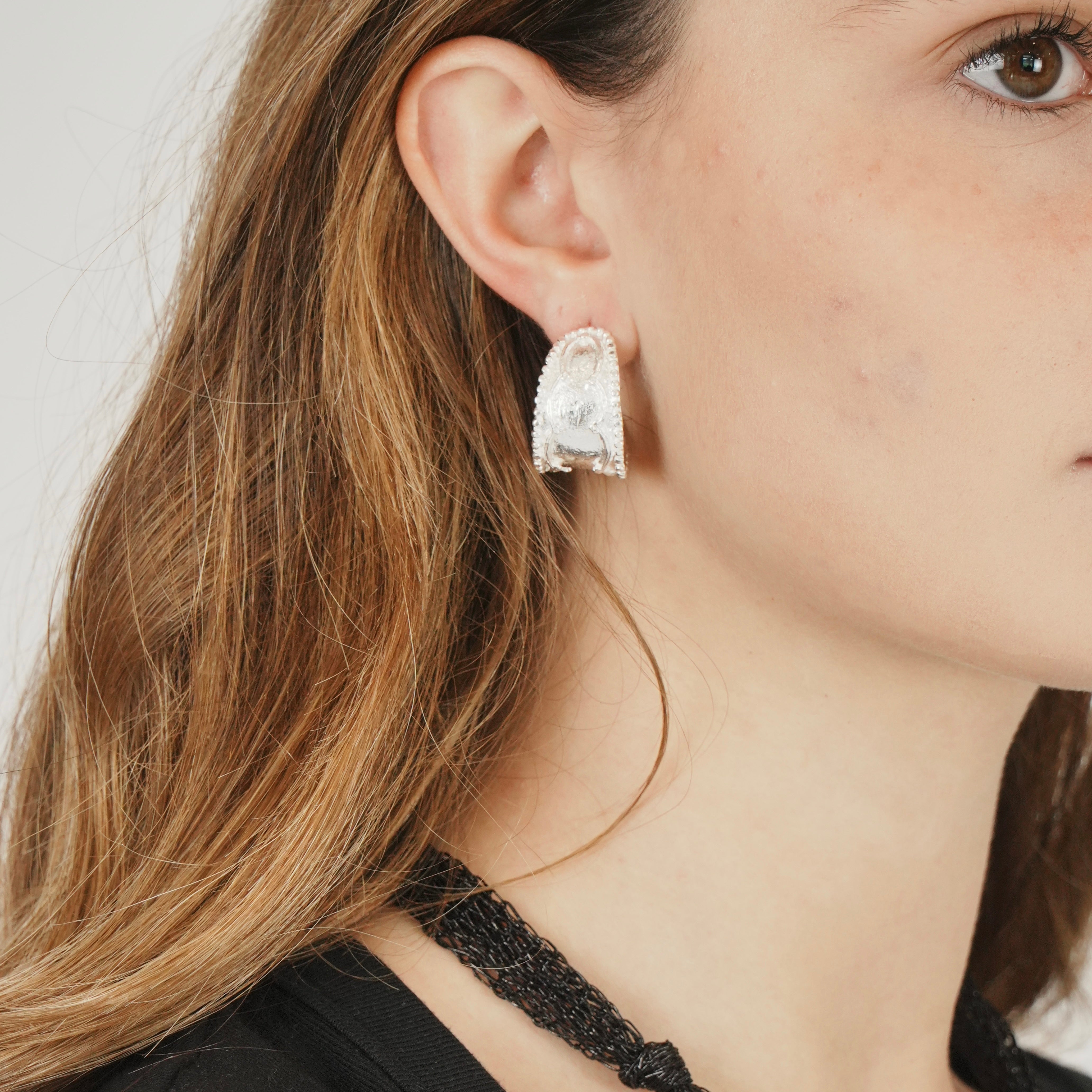 Aros Argollas Alma Silver