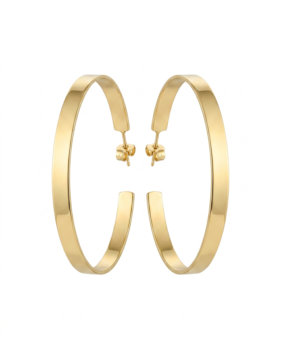 Aros Argollas Diana Bronce