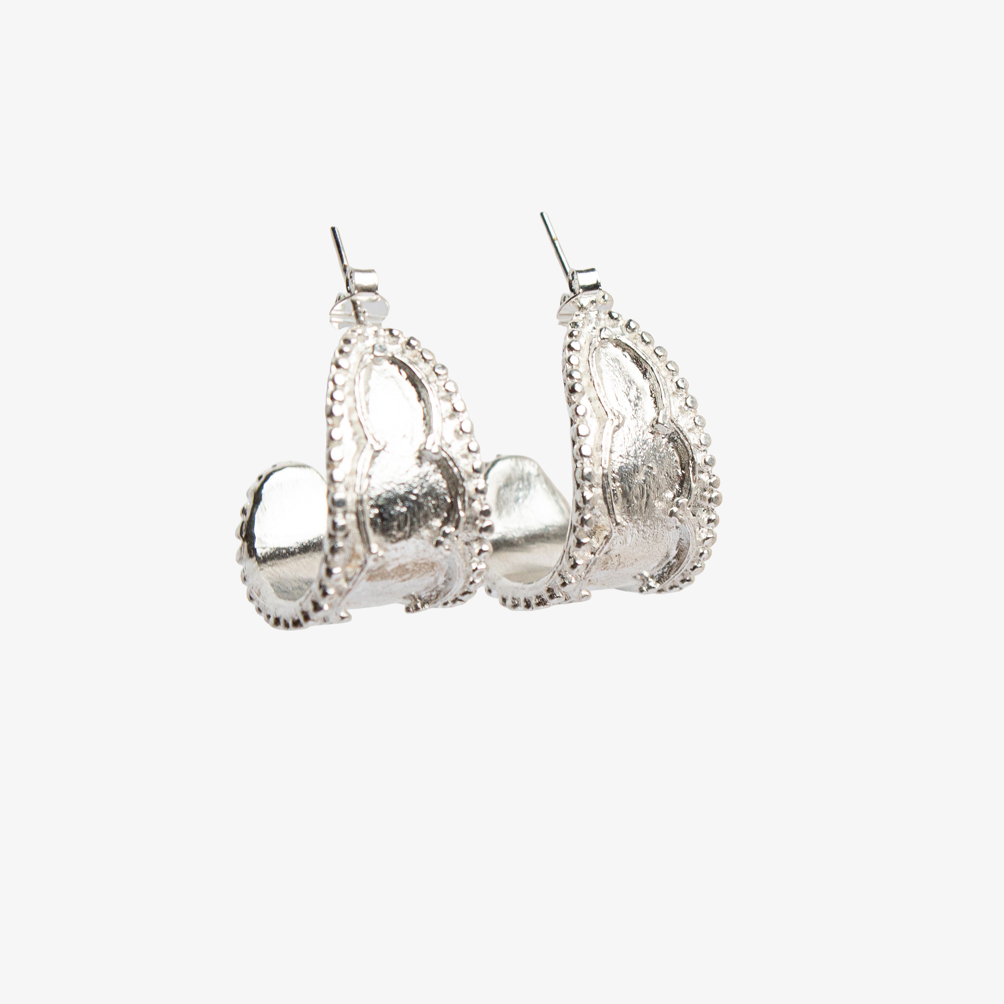 Aros Argollas Alma Silver