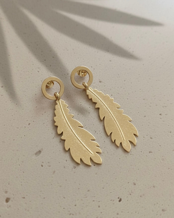 Aros Plumas SW Oro