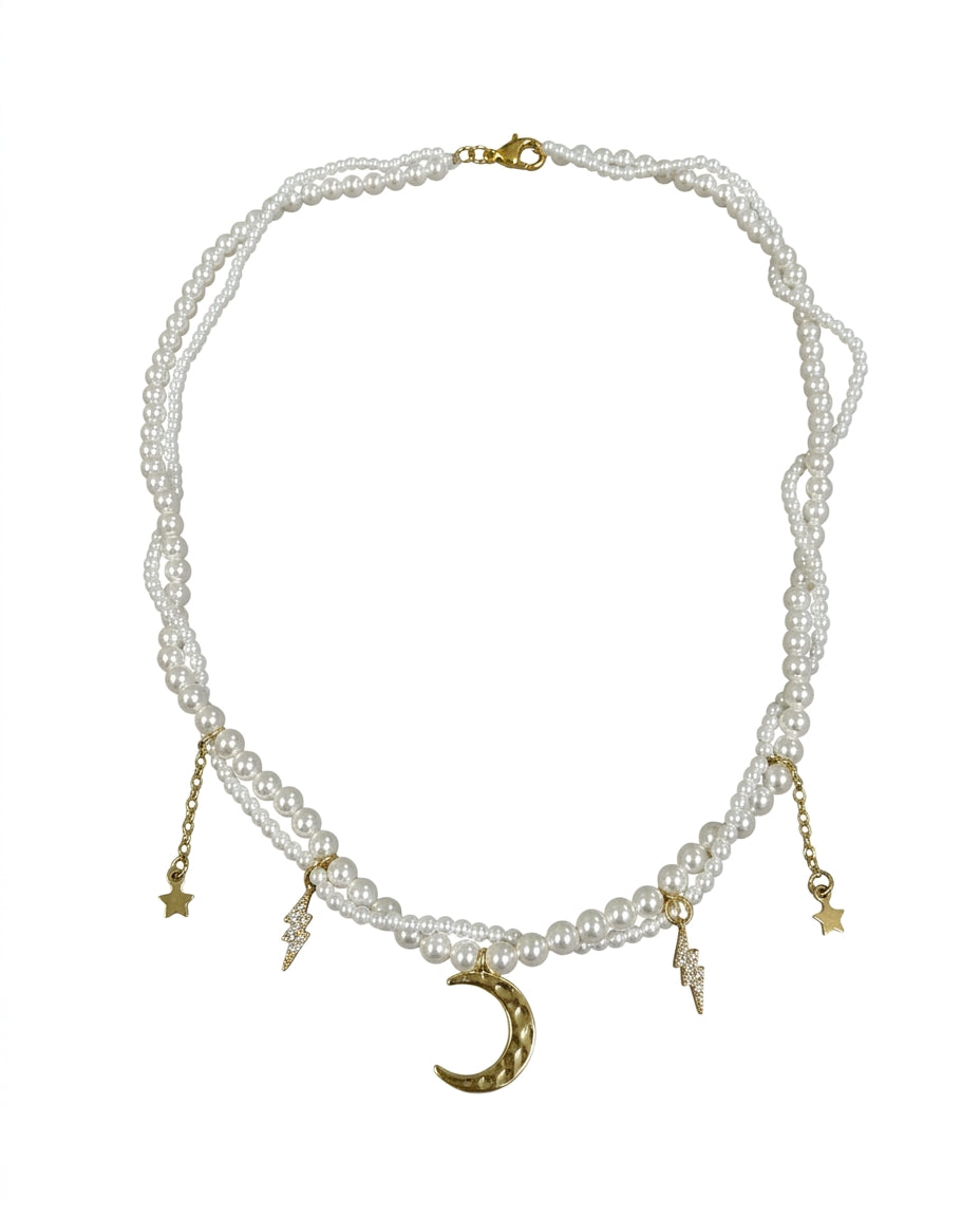 Collar Doble Perlas