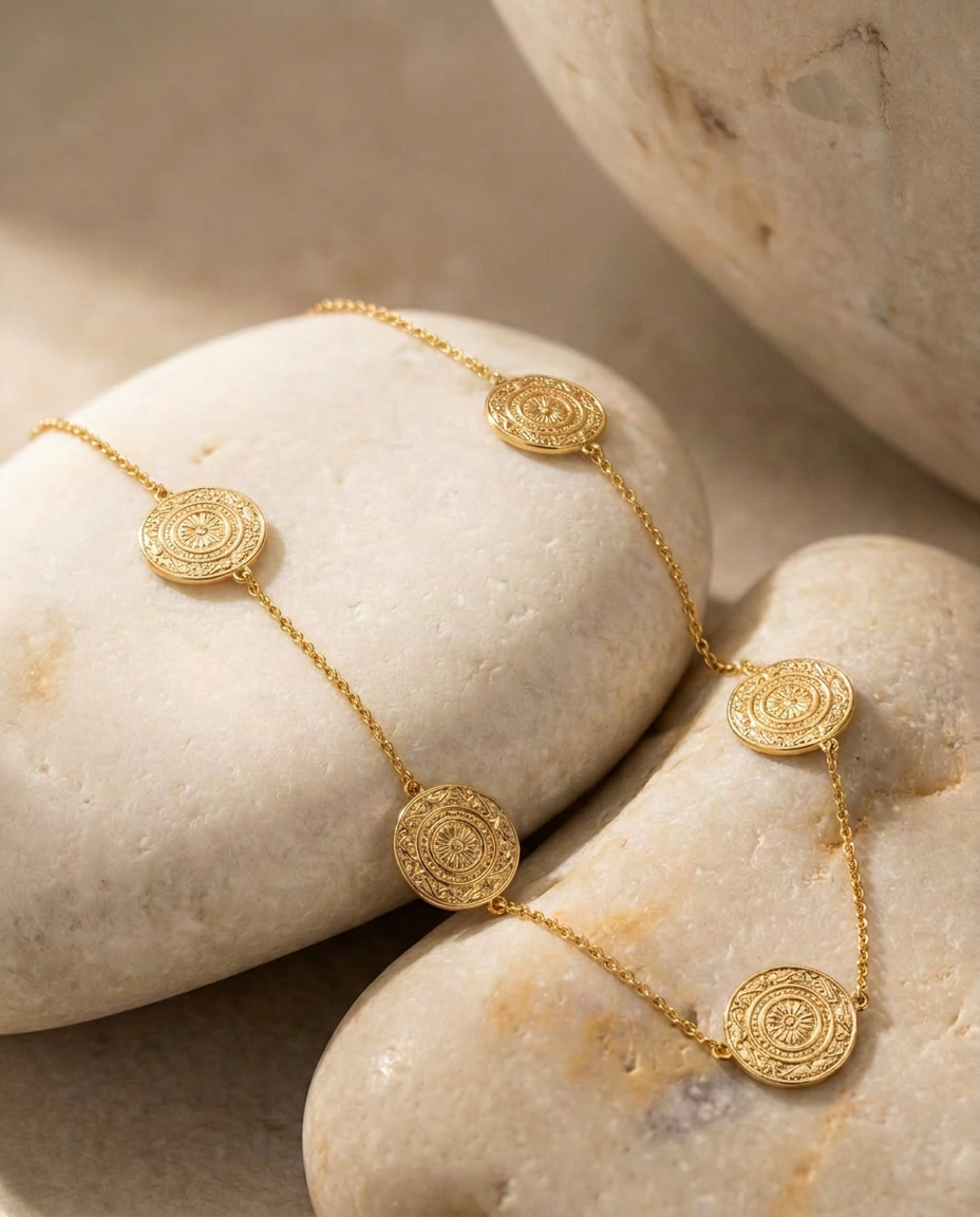 Collar Monedas Conector