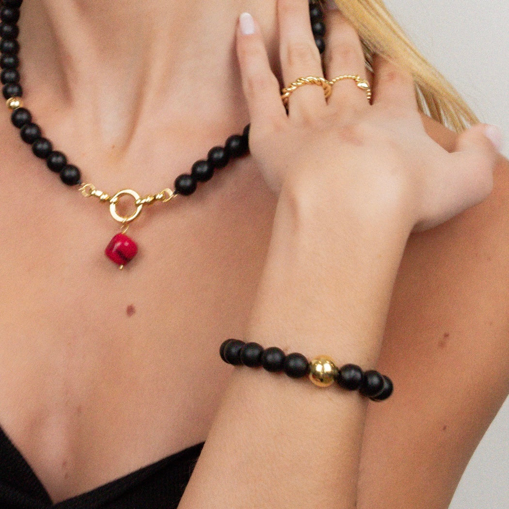 Pulsera Ónix Opaco