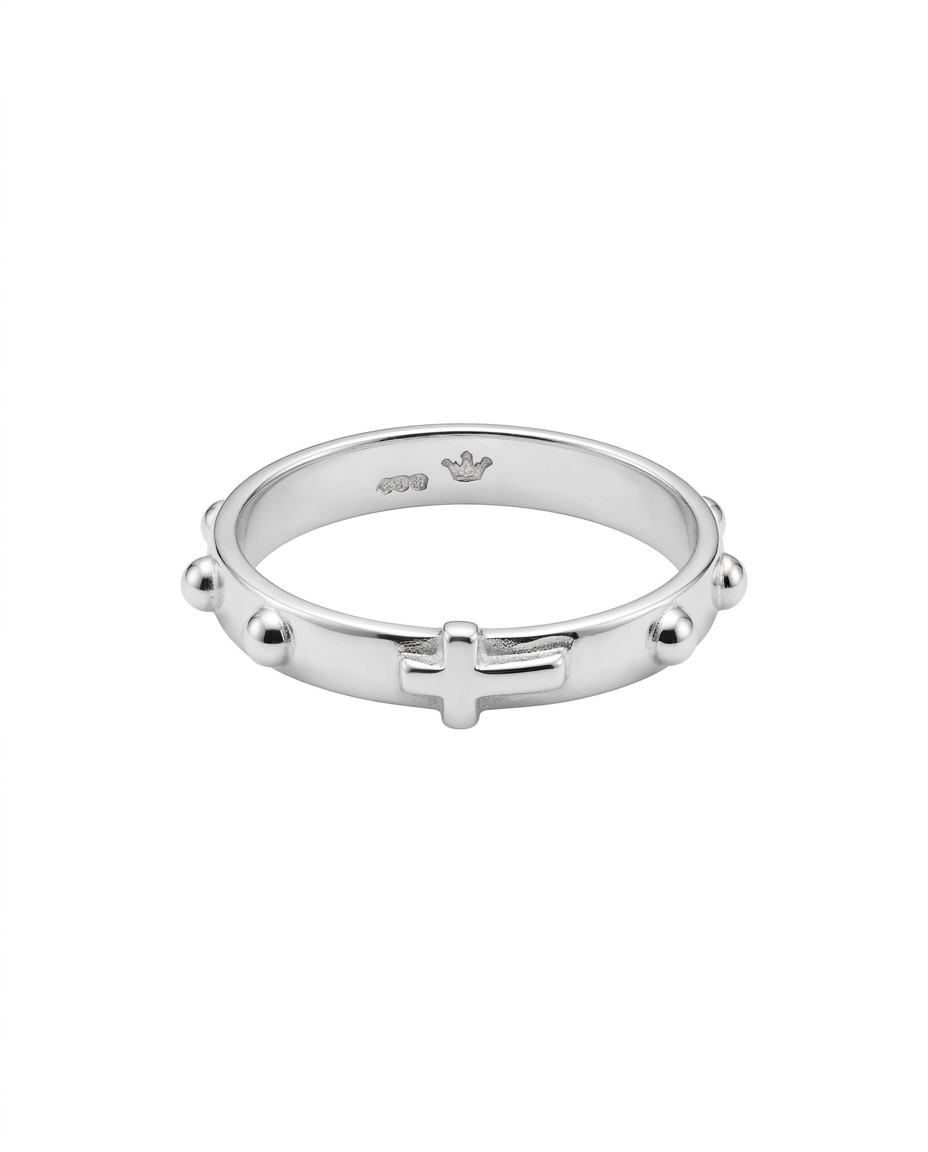 Anillo Denario Cruz