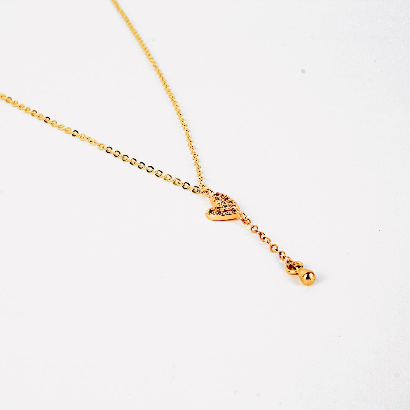 Collar Corazón Rosario