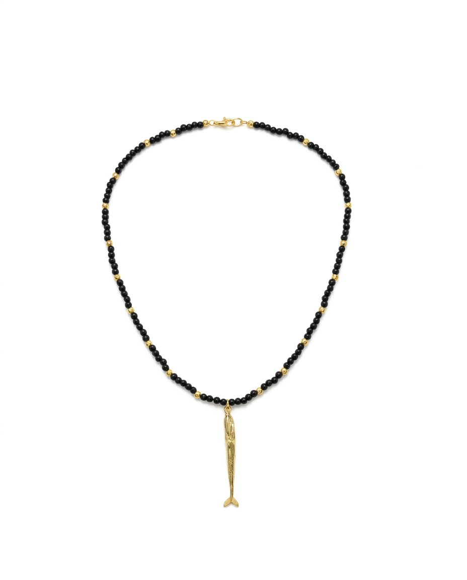 Collar Ónix Negros