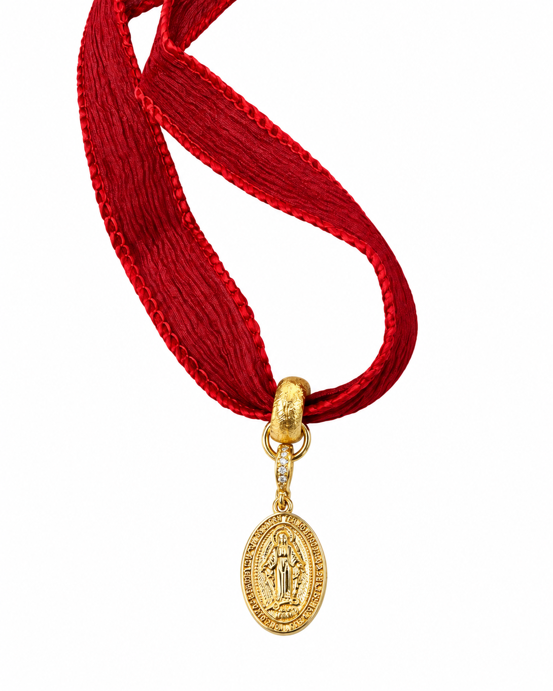 Pulsera Seda Roja