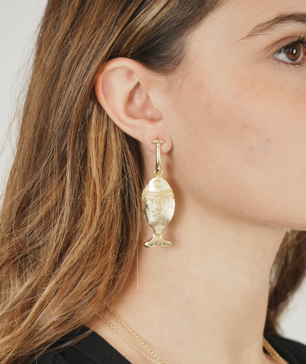 Aros Pez Aqua Gold