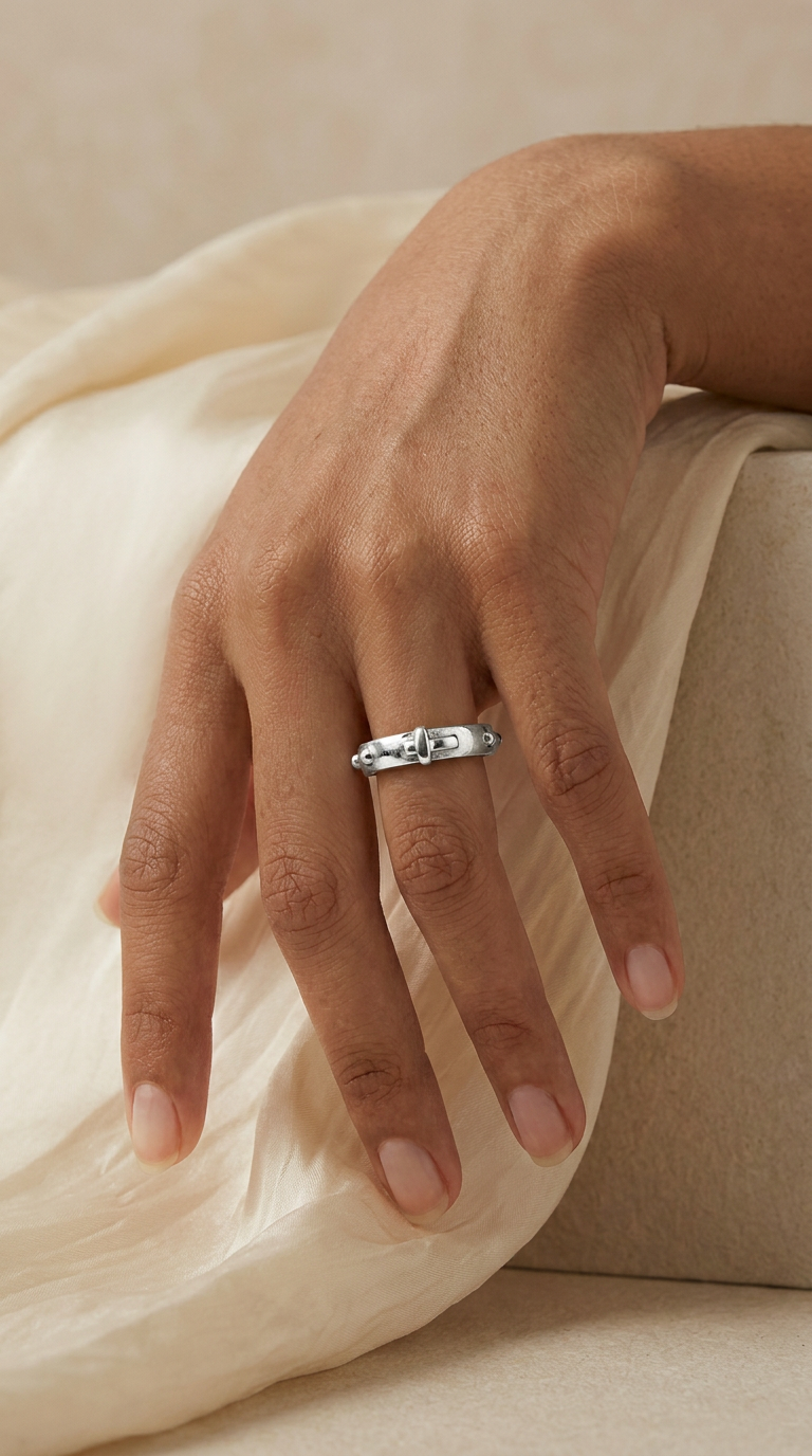 Anillo Denario Cruz