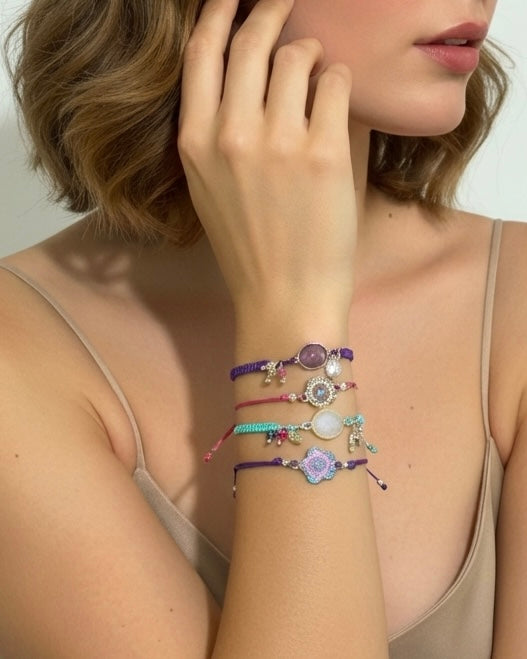 Pulsera Summer plata