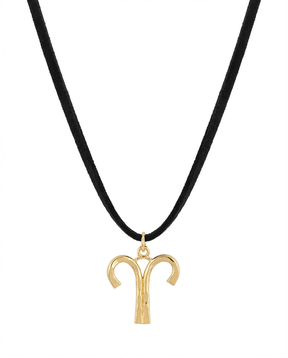 Collar Gamuza Zodiacos