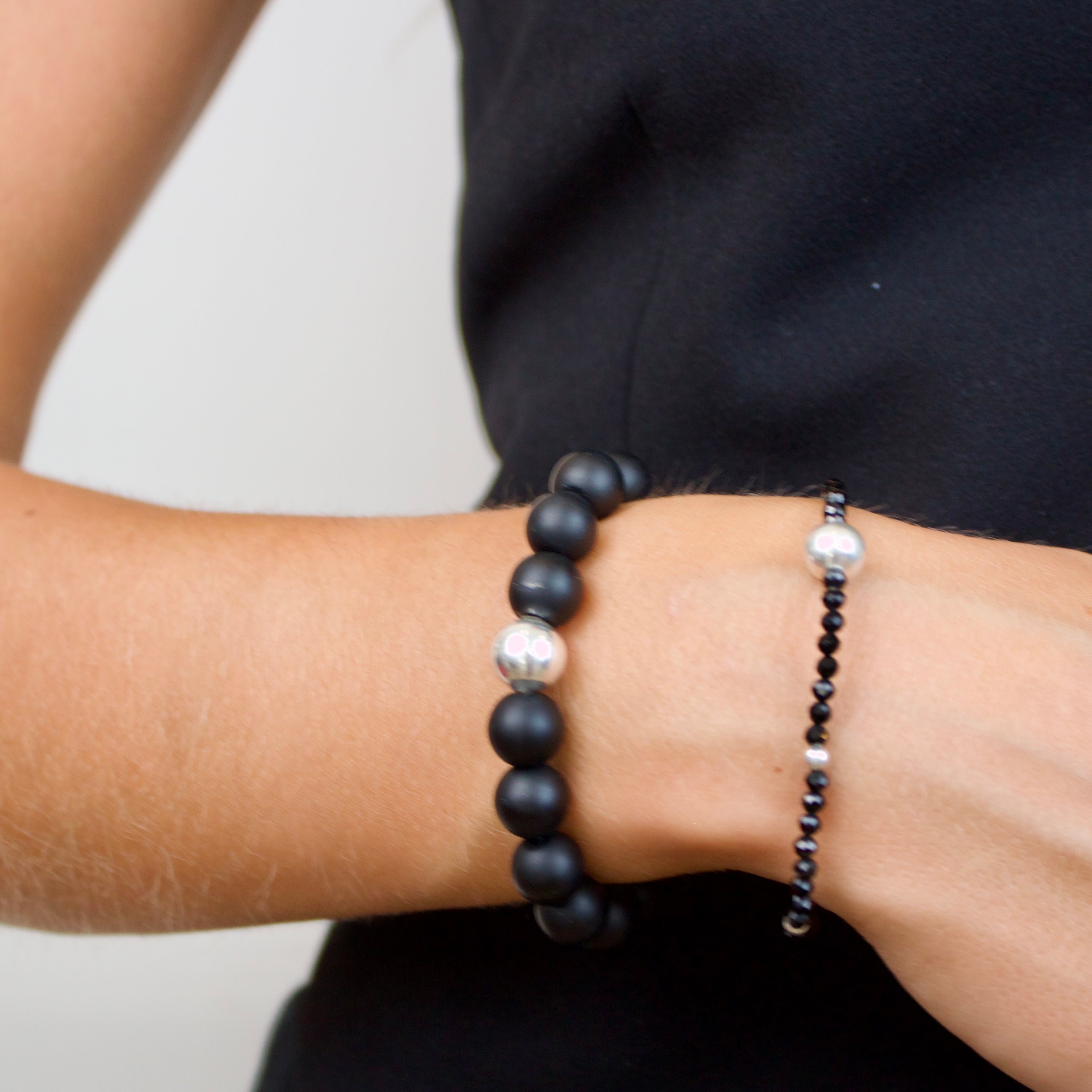 Pulsera Ónix Silver