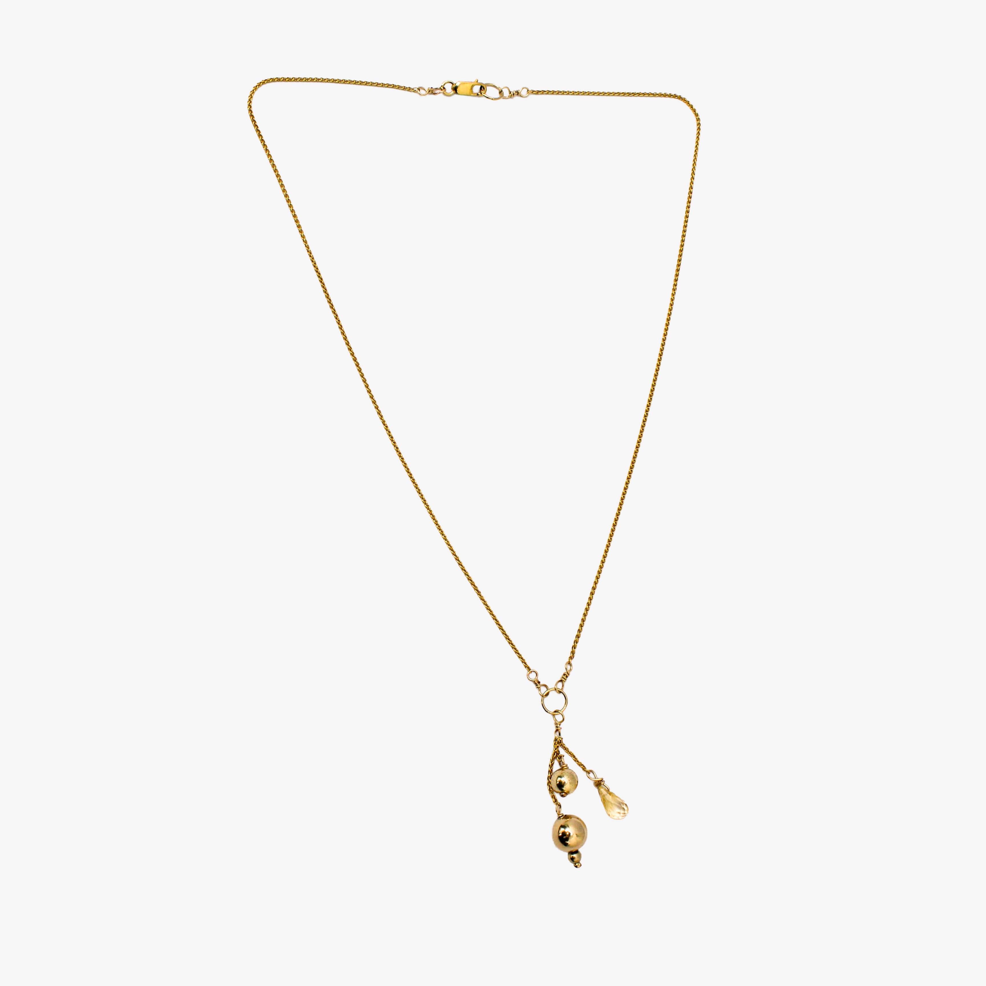 Collar Oro Golfilled