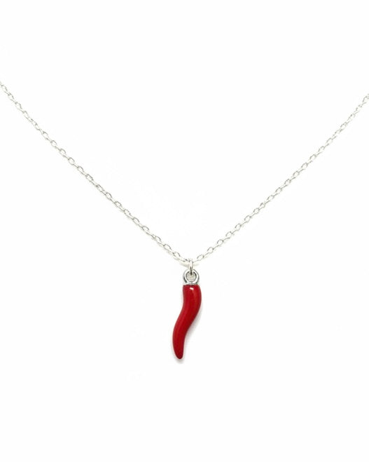 Collar Ají Silver