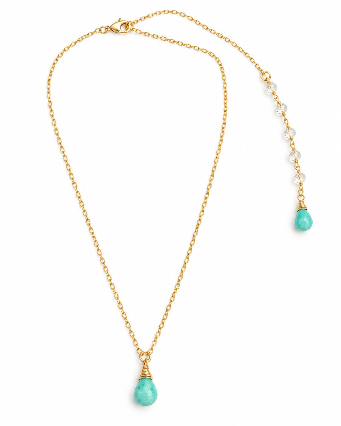 Collar Espalda Amazonita