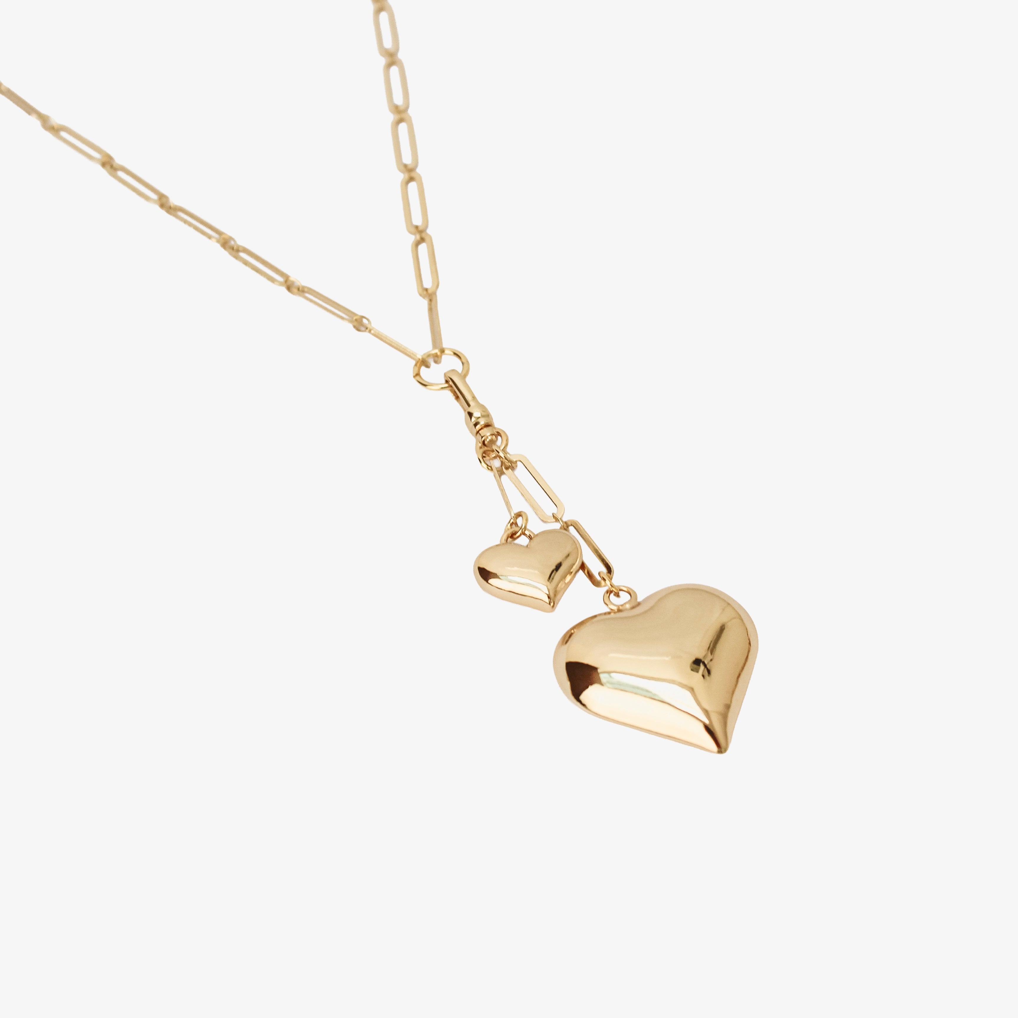 Collar Doble corazon