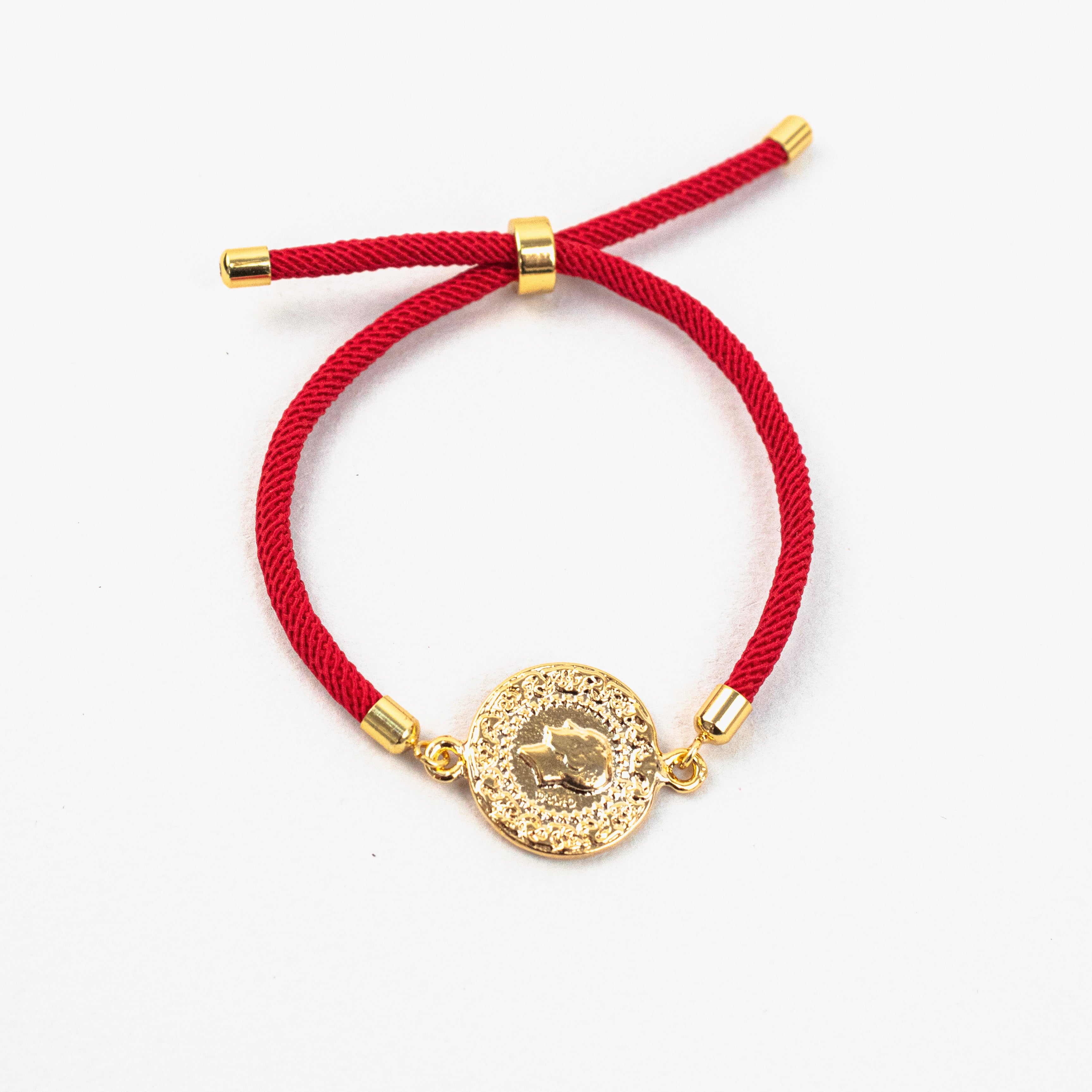 Pulsera Cordón Moneda