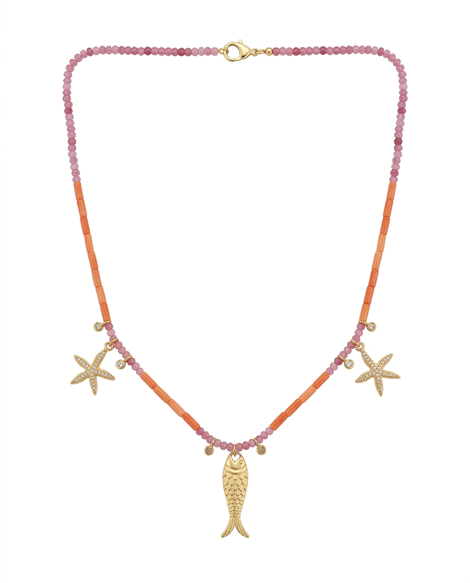 Collar Pez Naranjo