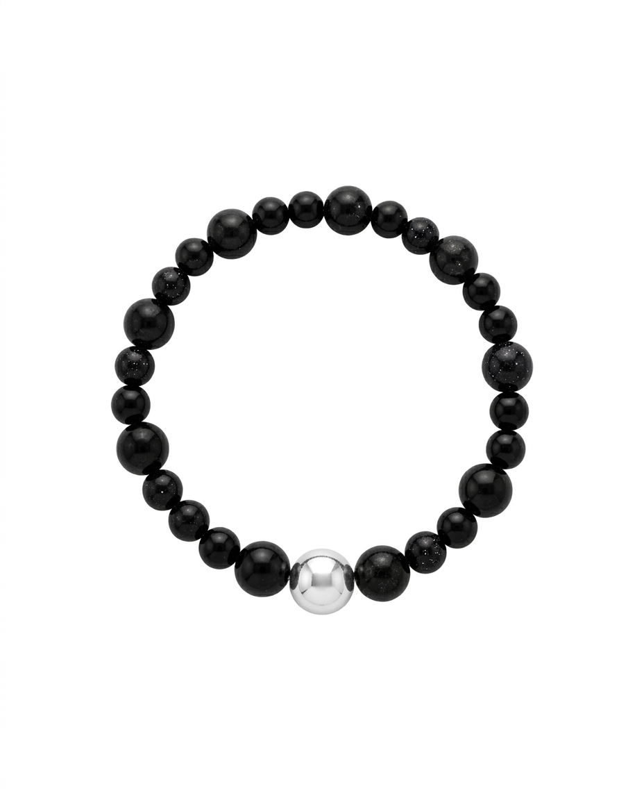 Pulsera Turmalina Silver
