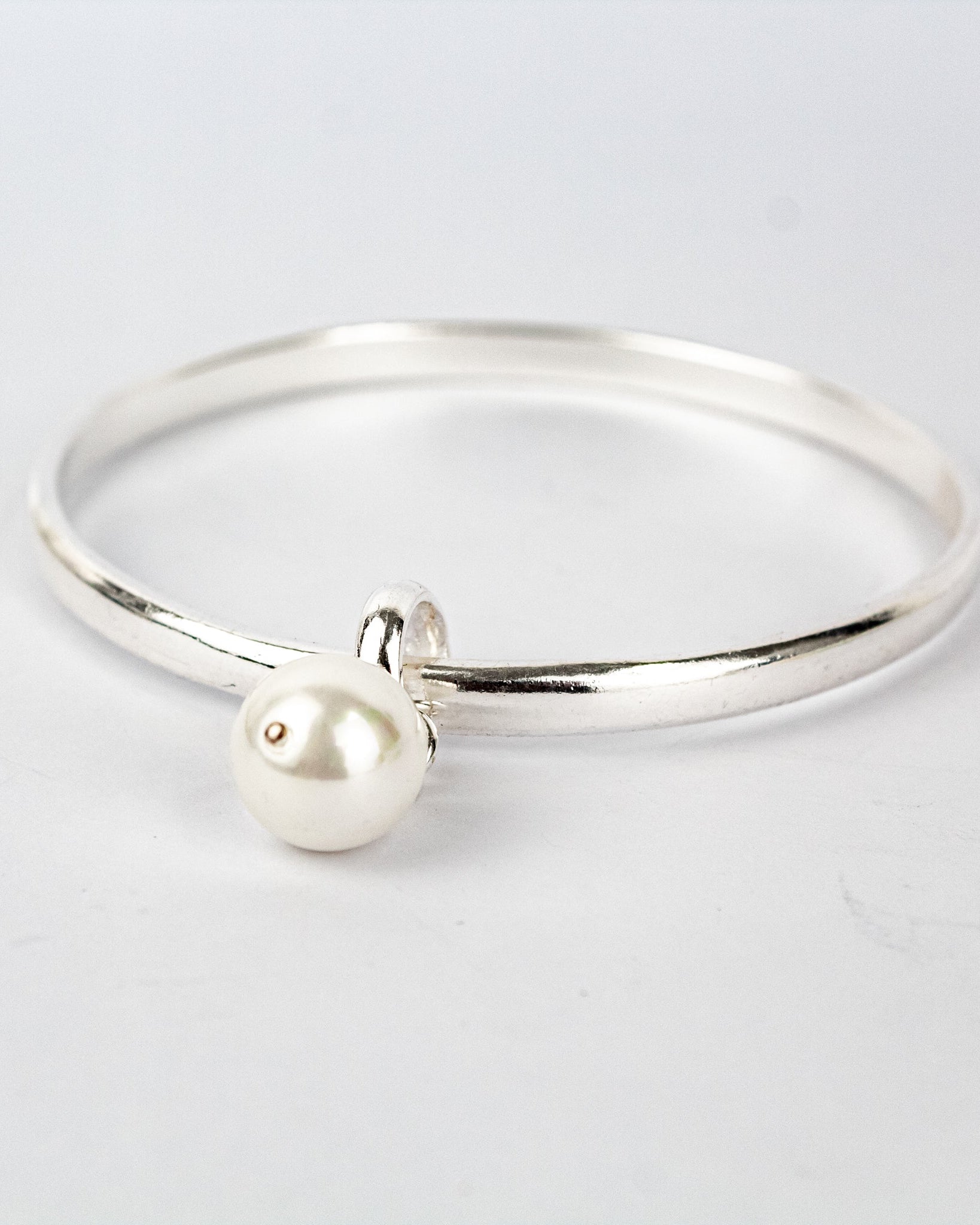 Pulsera Perla Silver