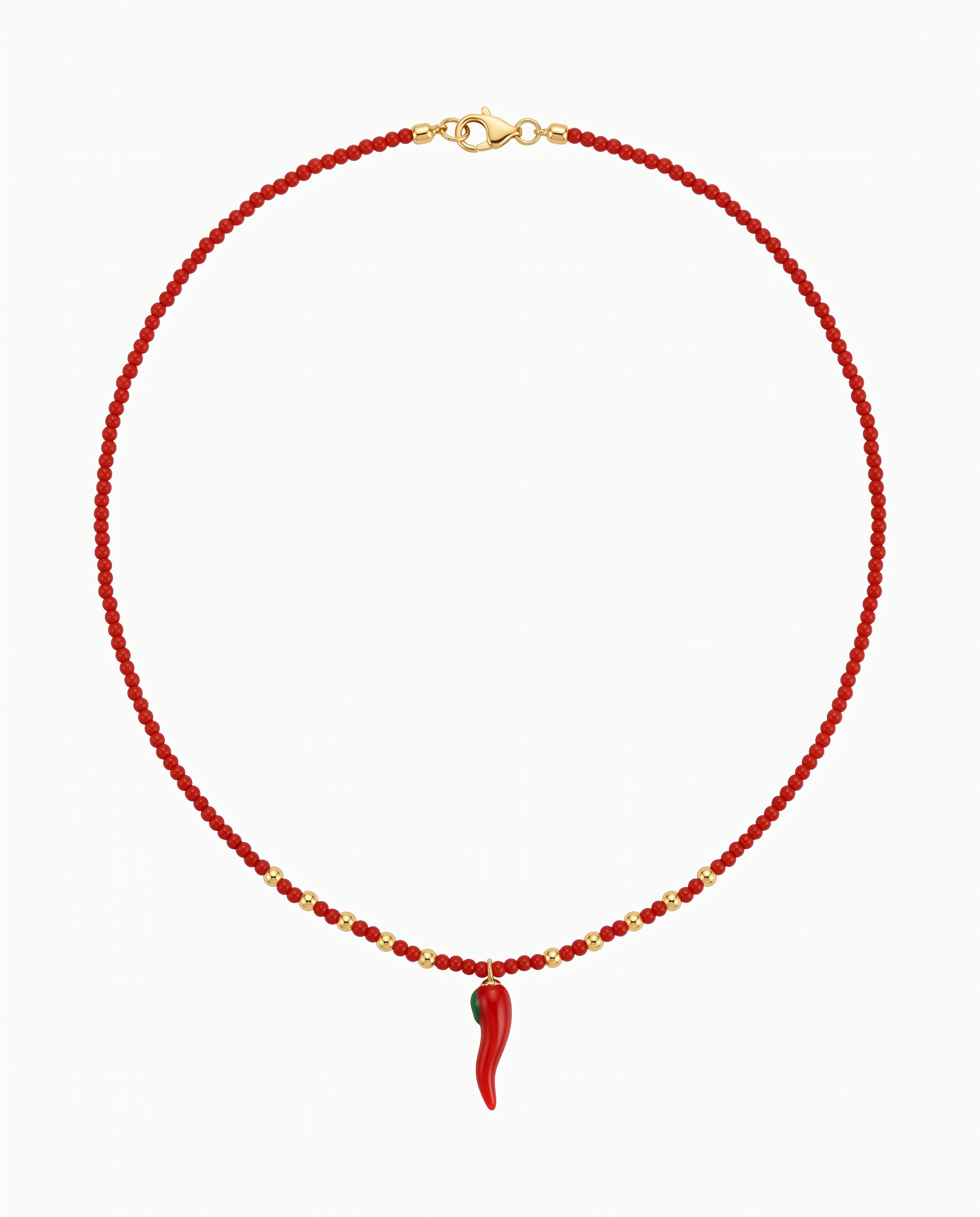 Collar Coral Ají