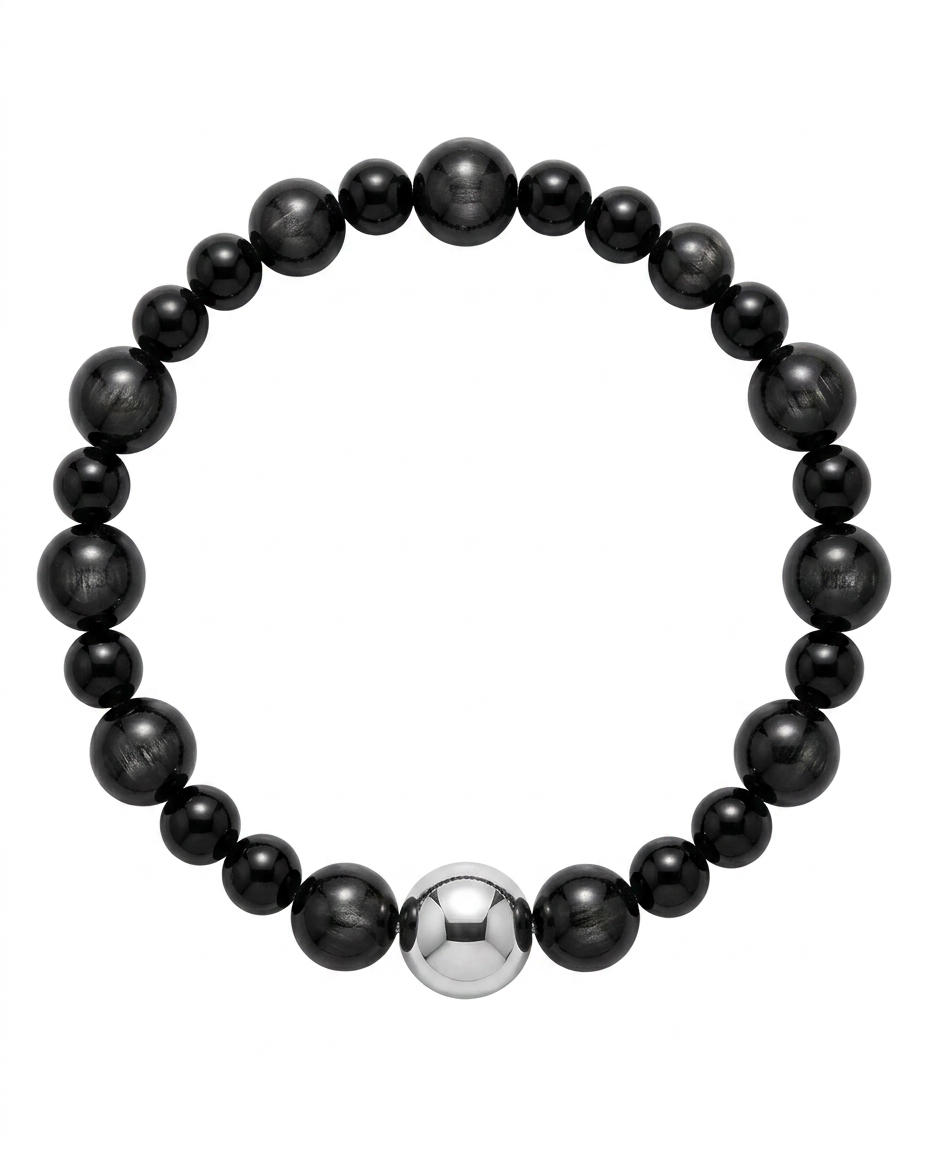Pulsera Turmalina Silver